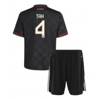 Bayern Munich Jonathan Tah #4 Tretí Detský futbalový dres 2025-26 Krátky Rukáv (+ trenírky)